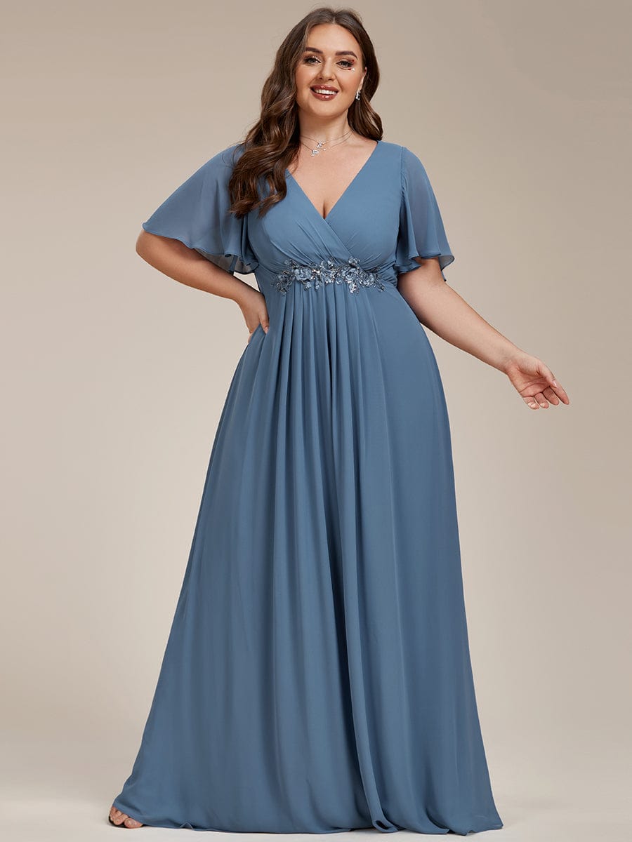 chiffon layered dress plus size boohoo Women's Plus Floral Chiffon Layered Plunge Front Maxi Dress in Pink | Size: 20