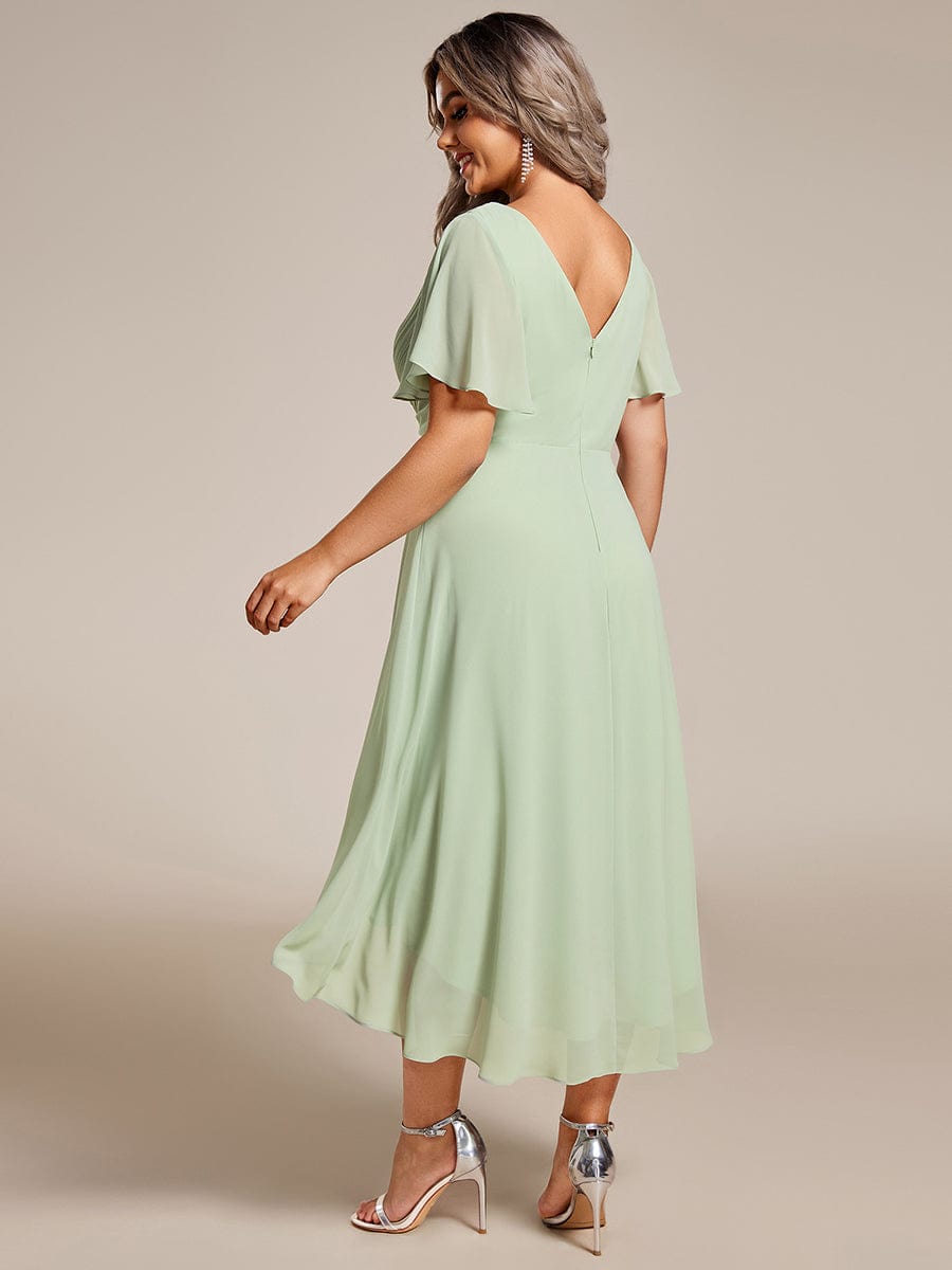 plus size wedding guest dresses green Runwind Plus Size Maxi Dress for Curvy Women
